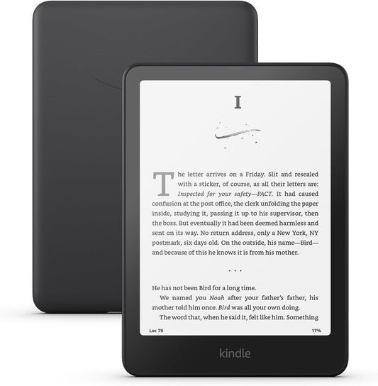 Amazon Kindle Paperwhite 16GB (newest model) – 20% faster, with new 7" glare-free display and weeks of battery life – Black