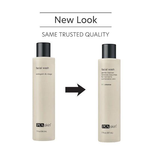 PCA SKIN Gentle Foaming Face Wash, Hydrating Facial Cleanser, Removes Makeup and Hydrates and Purifies Skin, Good for Sensitive, Combination, Normal, and Acne-Prone Skin, Gentle Face Wash