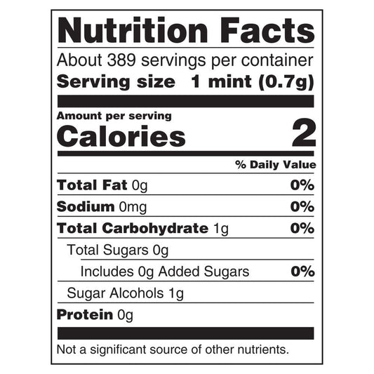 altoids arctic peppermint breath mints sugar free 1.2 oz tin pack of 8