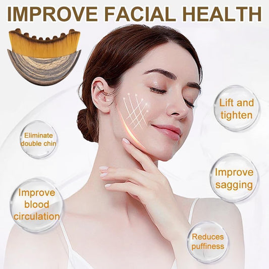 New Lymphatic Contour Face Brush,Lymphatic face Brush for Sculpting – Anti-Puffiness Detox & Lift Improves Skin Glow,Ergonomically Designed to Fit The Skin Precisely and Relieve Fatigue
