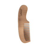 Dr. Brown's Soft and Safe Baby Brush + Comb for gentle hair care and cradle cap prevention, soft bristles, durable wood
