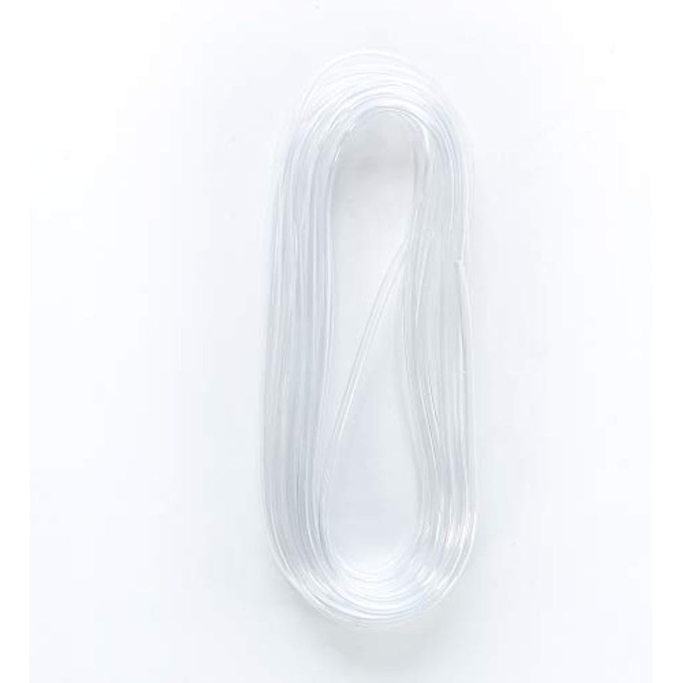 Penn-Plax clear and flexible 3/16" airline tubing for aquariums, 25 feet, safe for freshwater and saltwater fish tanks