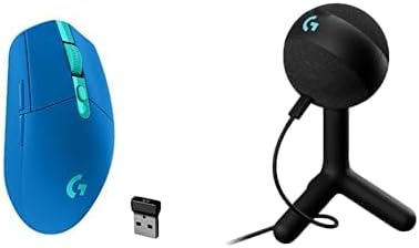 Logitech G305 Lightspeed Wireless Gaming Mouse, Hero Sensor, 12,000 DPI, Lightweight, 6 Buttons, 250h Battery, PC, Mac - Black