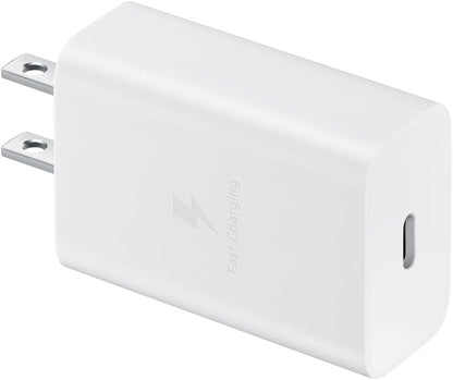 SAMSUNG 15W Wall Charger Type C (USB-C Cable Included), White
