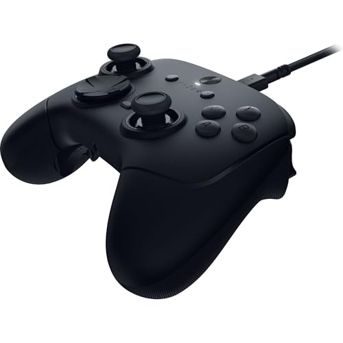 Razer Wolverine V3 Tournament Edition 8K PC Wired Gaming Controller: 8000 Hz Polling Rate - TMR Thumbsticks w/Swappable Caps - Ergonomic Design - 6 Remappable Buttons - Fast Triggers - Black
