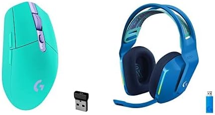 Logitech G305 Lightspeed Wireless Gaming Mouse, Hero Sensor, 12,000 DPI, Lightweight, 6 Buttons, 250h Battery, PC, Mac - Black