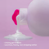 eos vanilla moisturizing creamy gel body wash with shea butter, glycerin, vitamin e, 16 fl oz