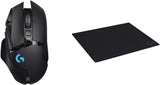 Logitech G502 Hero High Performance Wired Gaming Mouse with Hero 25K Sensor, RGB, Adjustable Weights, 11 Programmable Buttons - Black