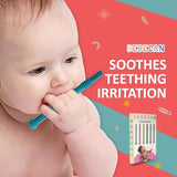 Soft silicone teething aids for 36+ months babies, multi-color 6-pack, infant oral soothing relief for back molars