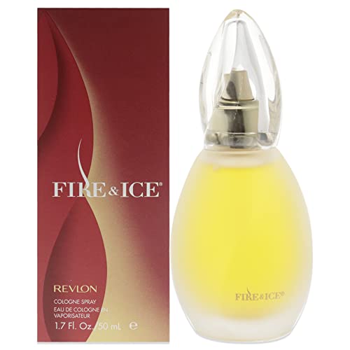 Revlon Women's Perfume, Fire & Ice, Eau de Toilette Spray, Floral and Citrus Scent Notes, 1.7 Fl Oz