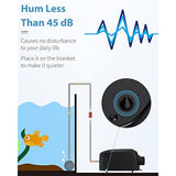 uniclife  dual outlet aquarium air pump for 5-200 gallon fish tank with accessories