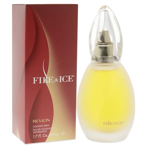 Revlon Women's Perfume, Fire & Ice, Eau de Toilette Spray, Floral and Citrus Scent Notes, 1.7 Fl Oz