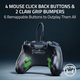 Razer Wolverine V3 Tournament Edition 8K PC Wired Gaming Controller: 8000 Hz Polling Rate - TMR Thumbsticks w/Swappable Caps - Ergonomic Design - 6 Remappable Buttons - Fast Triggers - Black