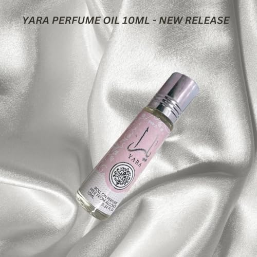 Ard Al Zaafaran Yara perfume roller, 10ml, 0.34 oz, fragrance for women, alcohol-free, long lasting