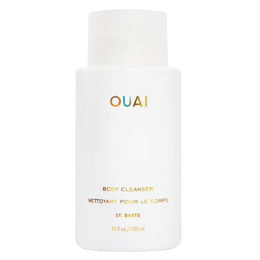 OUAI Body Cleanser, St. Barts - Foaming Body Wash with Jojoba Oil and Rosehip Oil to Hydrate, Nurture, Balance and Soften Skin - Paraben, Phthalate and Sulfate Free Skin Care Products (10 Fl Oz)