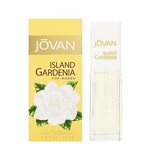 jovan island gardenia eau de cologne 1.5 fl oz women's fragrance travel size