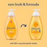 johnson's baby shampoo with aloe vera & vitamin b5, tear free, newborn essentials, 20.3 fl oz