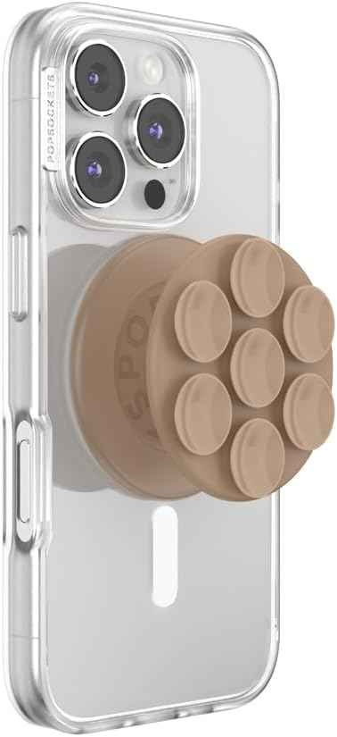 PopSockets Phone Grip with Expanding Kickstand, Adhesive Grip, Cute PopSockets - Blanc Fresh