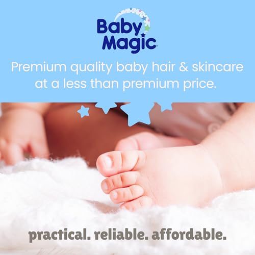 Baby Magic creamy whipped butter for skin, hypoallergenic, 8.4 fl oz, baby soft, vitamin-enhanced