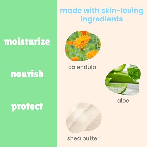 Baby Magic creamy whipped butter for skin, hypoallergenic, 8.4 fl oz, baby soft, vitamin-enhanced