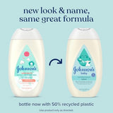 johnsons baby comfort touch newborn baby face body lotion, 13.6 fl oz, hypoallergenic, paraben-free, new baby essentials
