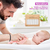 Orighty microfiber coral fleece baby washcloths, 24-pack, 7''x9'', super soft and absorbent for newborns and infants.