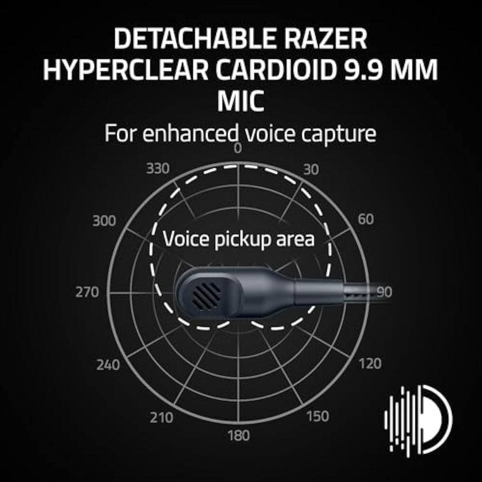 razer blackshark v3 x hyperspeed wireless gaming headset for pc with 50mm drivers and cardioid mic