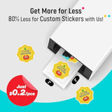 Liene Sticker Paper & Cartridge (Enhanced Adhesion Version) - Includes 2 Ink Cartridge Refills & 72 Sheets of 4x7" Printable Sticker Paper, Dye Sublimation, Compatible Only with Liene PixCut S1