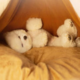 cat tent bed for small dogs and cats with thick cushion