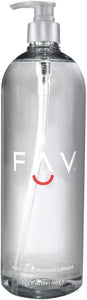 FAV water-based luxury personal lubricant for women, men, and couples, 33.5 fl oz