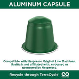 cafe la llave latin dark roast espresso pods 40 count nespresso original line aluminum capsules