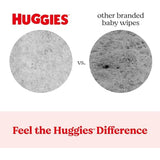 Huggies Simply Clean Unscented Baby Diaper Wipes, 3 flip-top packs, fragrance-free, 192 wipes total