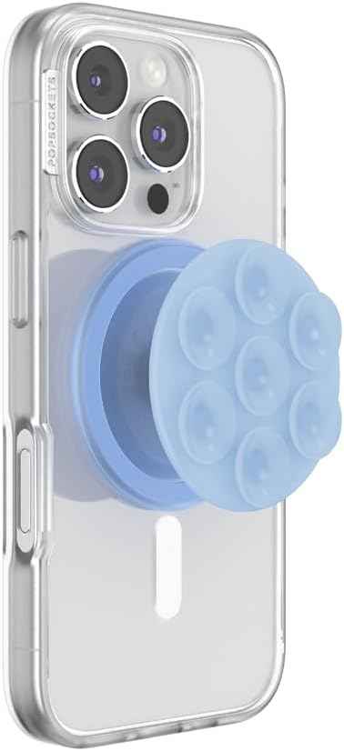 PopSockets Phone Grip with Expanding Kickstand, Adhesive Grip, Cute PopSockets - Blanc Fresh