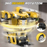Transform Remote Control Car Toy for Kids 4 5 6 7 8, Remote Control Car for Boys 4-7, Transform Cars for Boys 4-6, Toy Car 5 Year Old Boy, Toys for 3 4 5 6 7 8 9 10 11 12 Years Old Boy