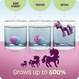 Dan&Darci Unicorn Hatching Surprise Eggs for Kids - Easter Basket Stuffers - 6 Pack Grows 600% - Toys for Girls 3-8 - Easter Crafts - Party Favors for 3+ Year Old Girl - Gifts for Ages 3 4 5 6 7 8