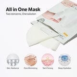 sungboon editor deep collagen overnight mask, 37gx4ea, original hydrating collagen face mask, 2,160,000ppb