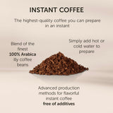illy Instant Coffee 100% Arabica Classico Medium Roast easy preparation roasted in Italy 3.3 ounce