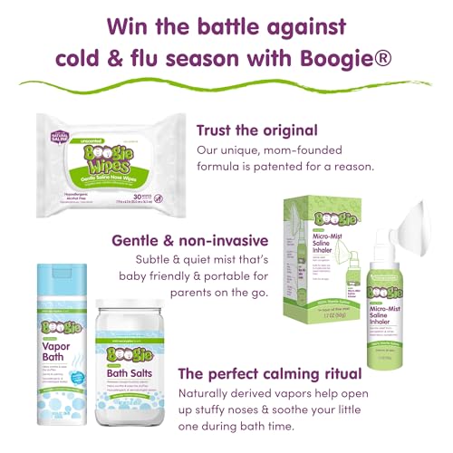 Boogie Antibacterial Hand Wipes, 100 Total Wipes, 5 Packs of 20, Alcohol Free, Hypoallergenic, Moisturizing Aloe for Kids and Adults