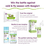 Boogie Antibacterial Hand Wipes, 100 Total Wipes, 5 Packs of 20, Alcohol Free, Hypoallergenic, Moisturizing Aloe for Kids and Adults