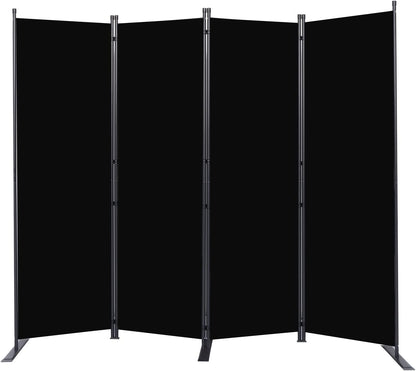 Room Divider 6FT Portable Room Dividers and Folding Privacy Screens, 88'' W Fabric Divider for Room Separation, 4 Panel Partition Room Dividers Screen