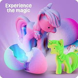 Dan&Darci Unicorn Hatching Surprise Eggs for Kids - Easter Basket Stuffers - 6 Pack Grows 600% - Toys for Girls 3-8 - Easter Crafts - Party Favors for 3+ Year Old Girl - Gifts for Ages 3 4 5 6 7 8