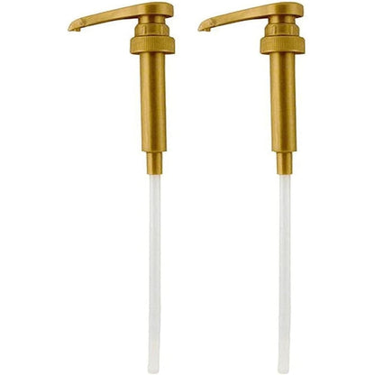 Syrup Pump Compatible with Torani, DaVinci and Skinny (Set of 2) - fits bottles (25.4 oz-750ml)