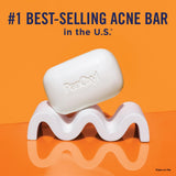 panoxyl acne treatment bar 10 benzoyl peroxide soap-free body wash face chest back 4 oz