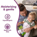 Boogie Antibacterial Hand Wipes, 100 Total Wipes, 5 Packs of 20, Alcohol Free, Hypoallergenic, Moisturizing Aloe for Kids and Adults