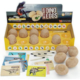 Dan&Darci Dig a Dozen Dino Egg Kit for Kids - Easter Basket Stuffers - Dinosaur Toys Gift 3-12 Year Old - 12 Eggs & Surprise Dinosaurs - Science STEM Activities - Boy Toy Party Gifts for Boys & Girls