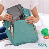 Kopi Baby Portable Diaper Changing Pad - Grey, Classic, 7.35 x 11.5 inches, Foldable, Infant Travel Station Kit, Newborn Gift