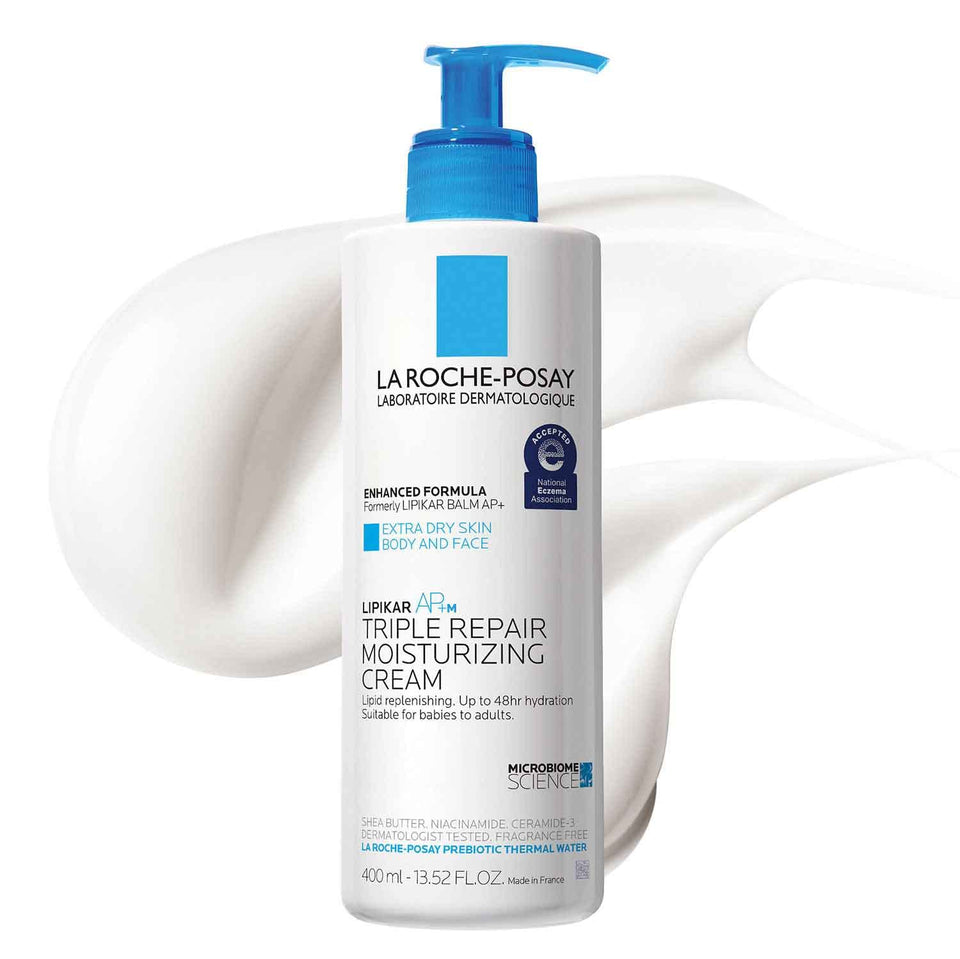 la-roche-posay lipikar ap+ triple repair moisturizing cream for dry skin and sensitive skin