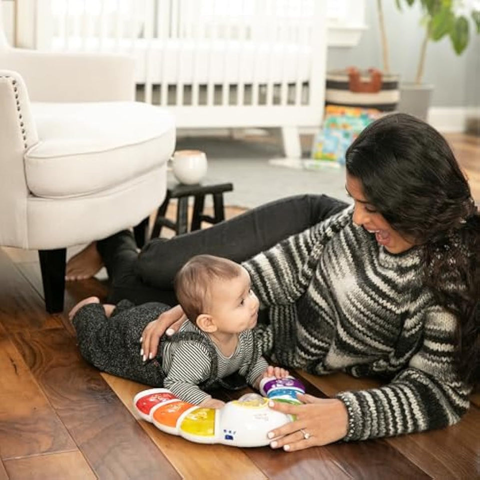 Baby Einstein Glow & Discover Light Bar Musical Toy, Activity Station for Infants Ages 3 Months+ with 3 Learning Modes