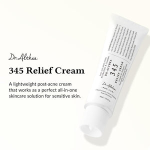Dr. Althea 345 Relief Cream: soothing moisturizer for acne-prone skin with PDRN, niacinamide, and hyaluronic acid