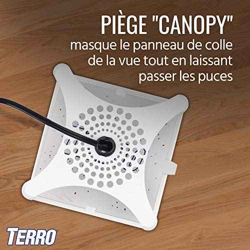 Terro T230 Indoor Electric Flea Trap and Killer - Refillable Flea Traps for Inside Your Home